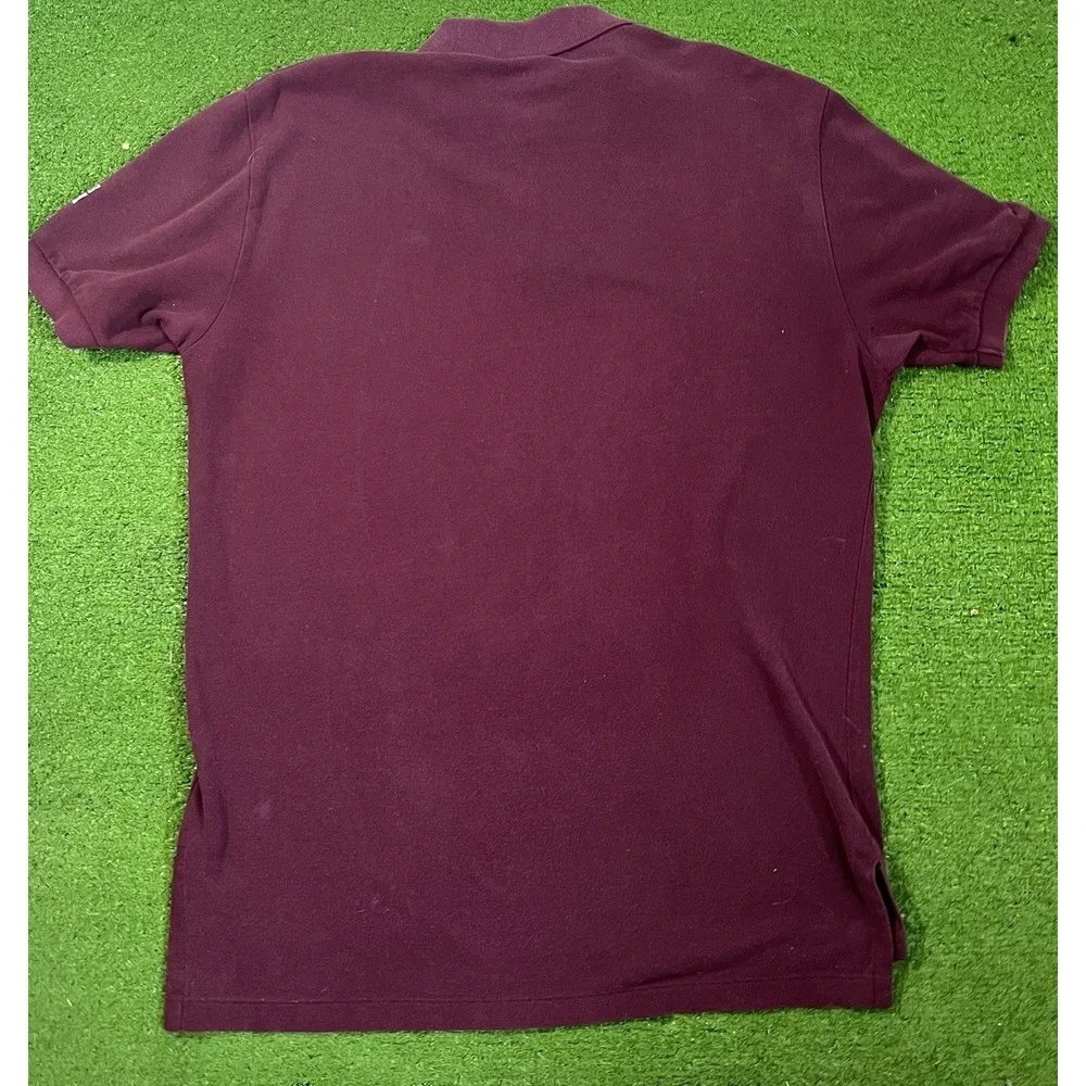 Vintage Texas A&M Polo Ralph Lauren LG Maroon Aggie Embroidered Logo 90s